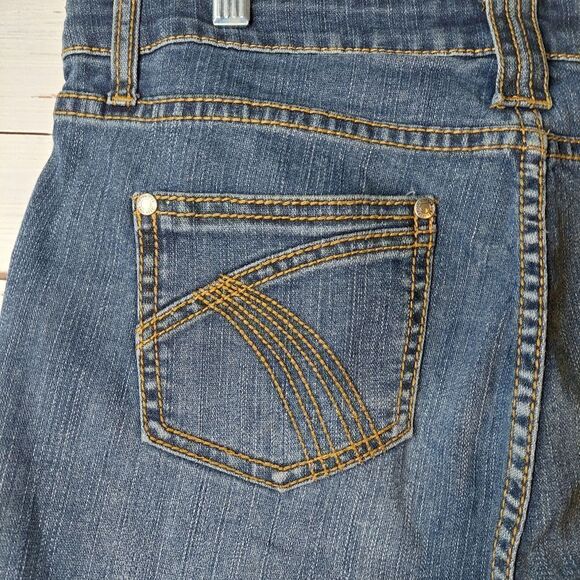 Womans Urban Star sz 10 Tall High Rise Jean Shorts 5 Pocket - Picture 9 of 13
